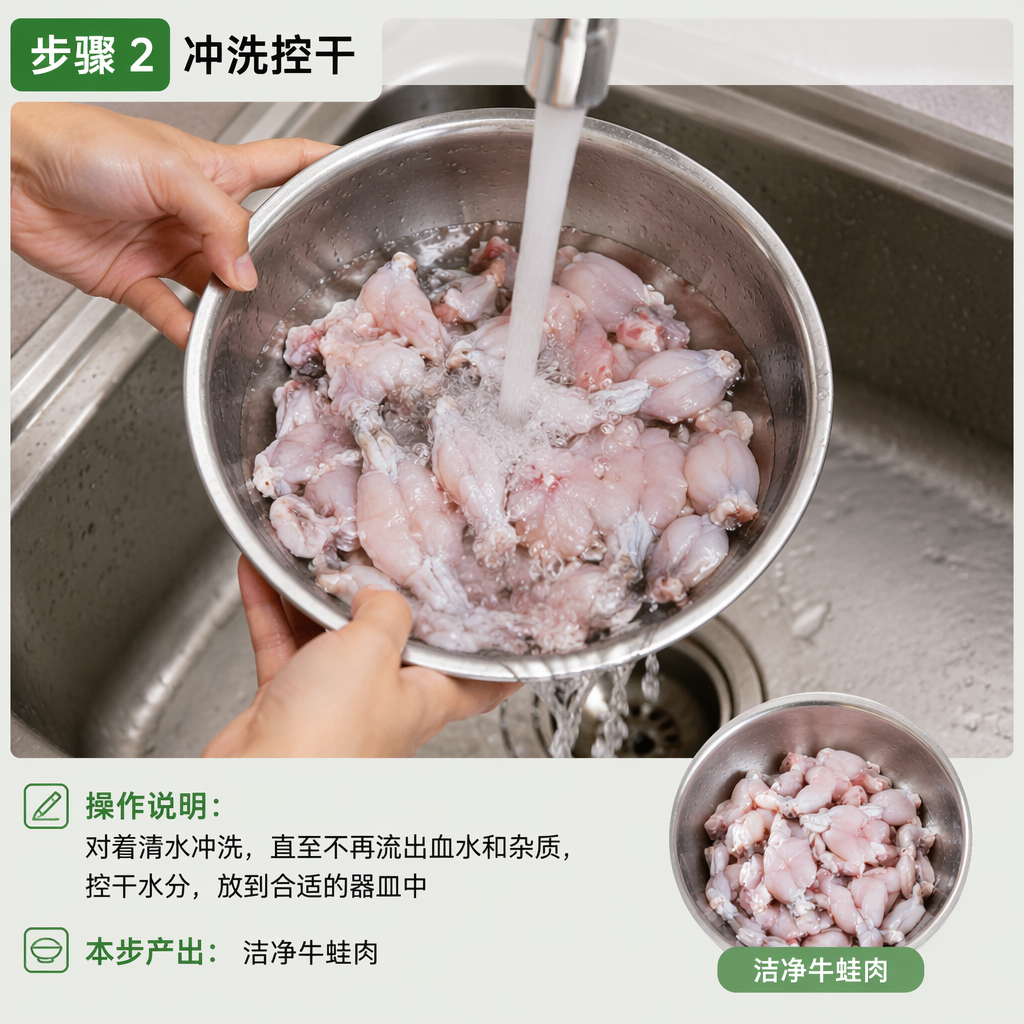 Step 2: Rinse and Drain
