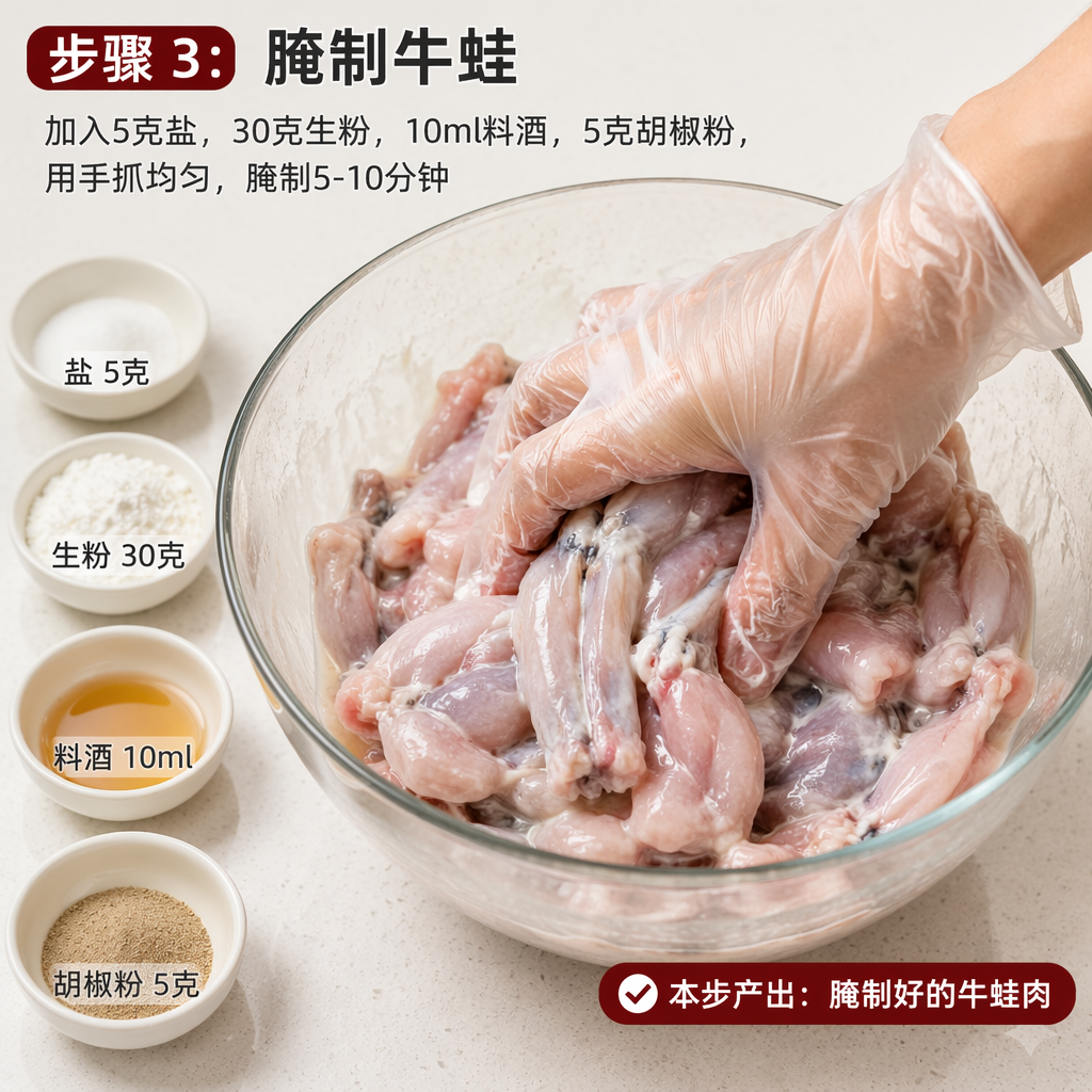 Step 3: Marinate the Bullfrog