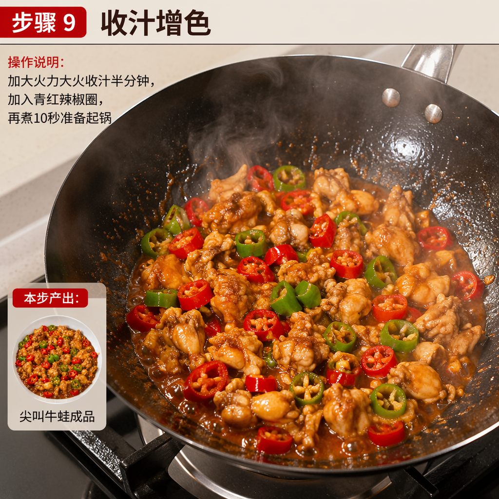 Step 9: Reduce the Sauce