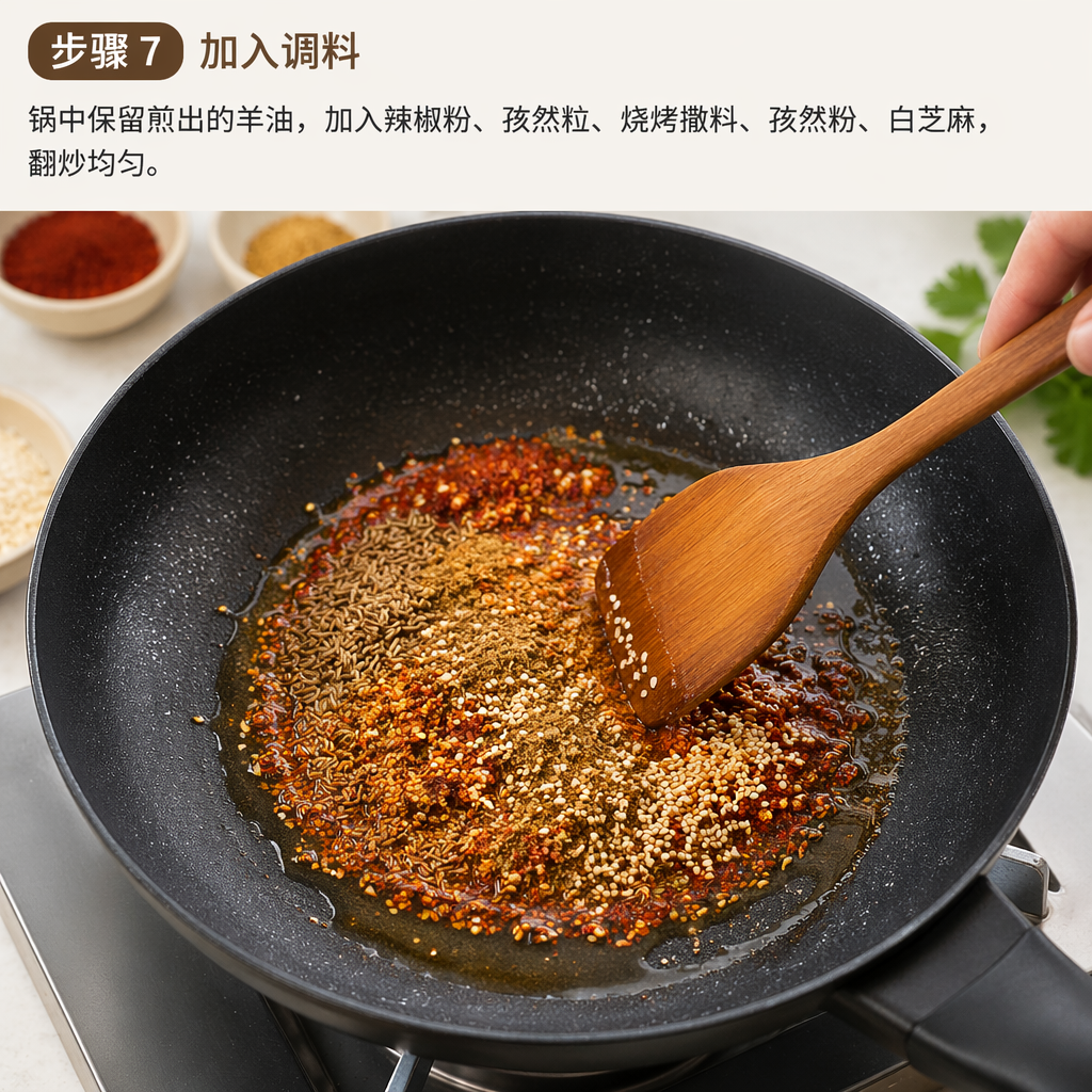 Step 7: Add Seasonings