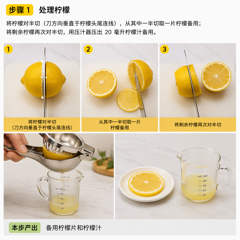 Step 1: Prepare the Lemon