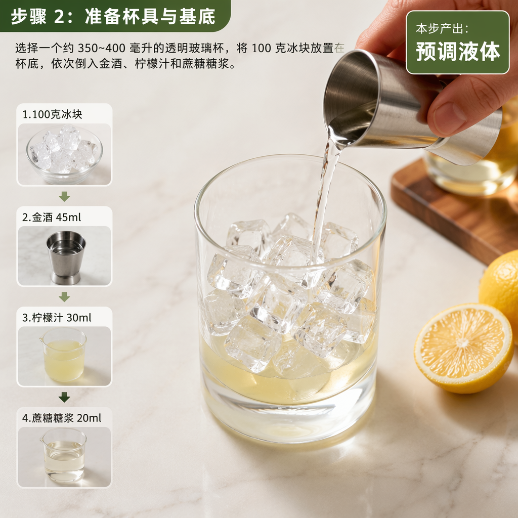 Step 2: Prepare the Glass and Base