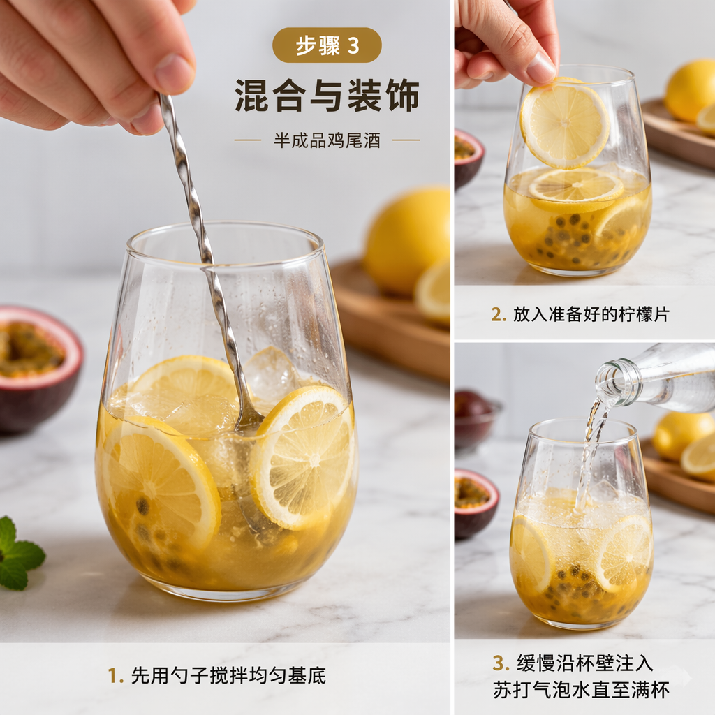 Step 3: Mix and Garnish