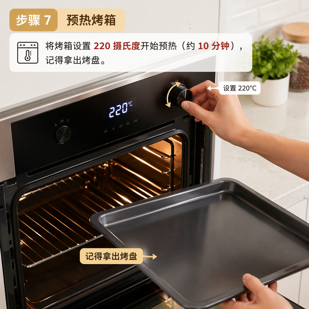 Step 7: Preheat the Oven