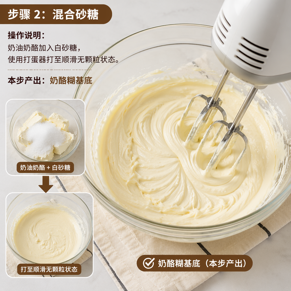 Step 2: Mix in the Sugar