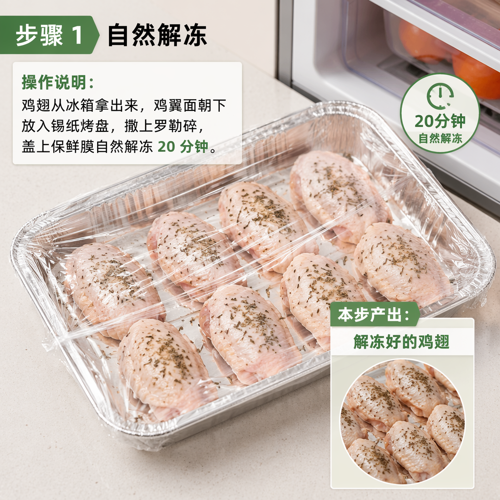 Step 1: Thaw Naturally
