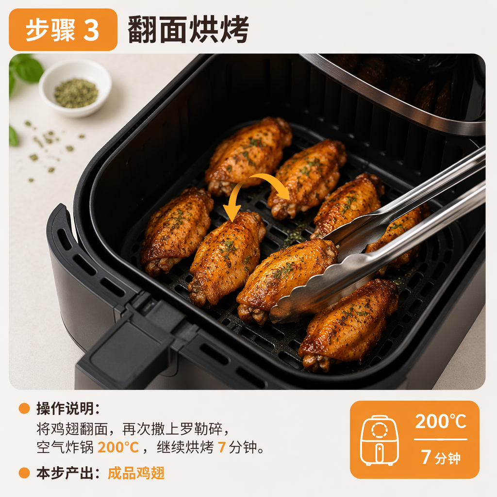 Step 3: Flip and Cook