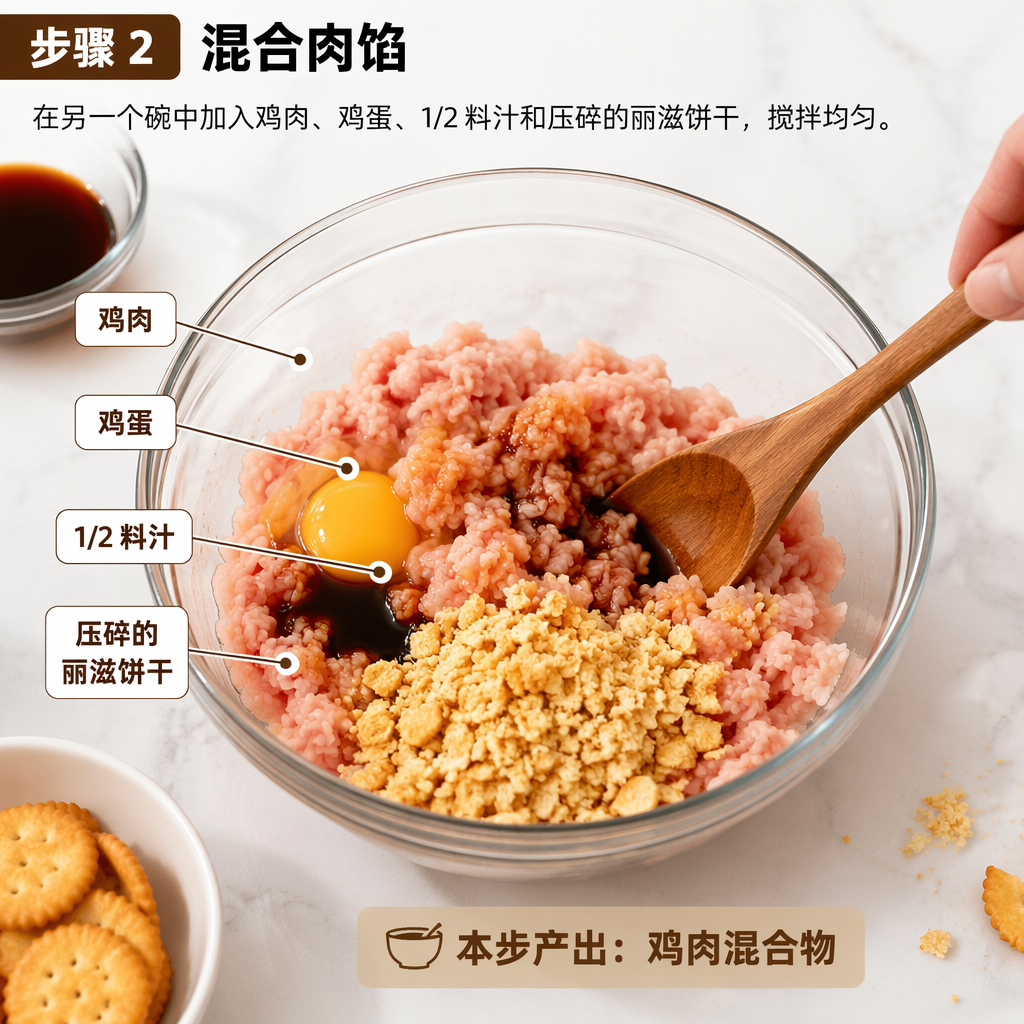Step 2: Mix the Meat Filling