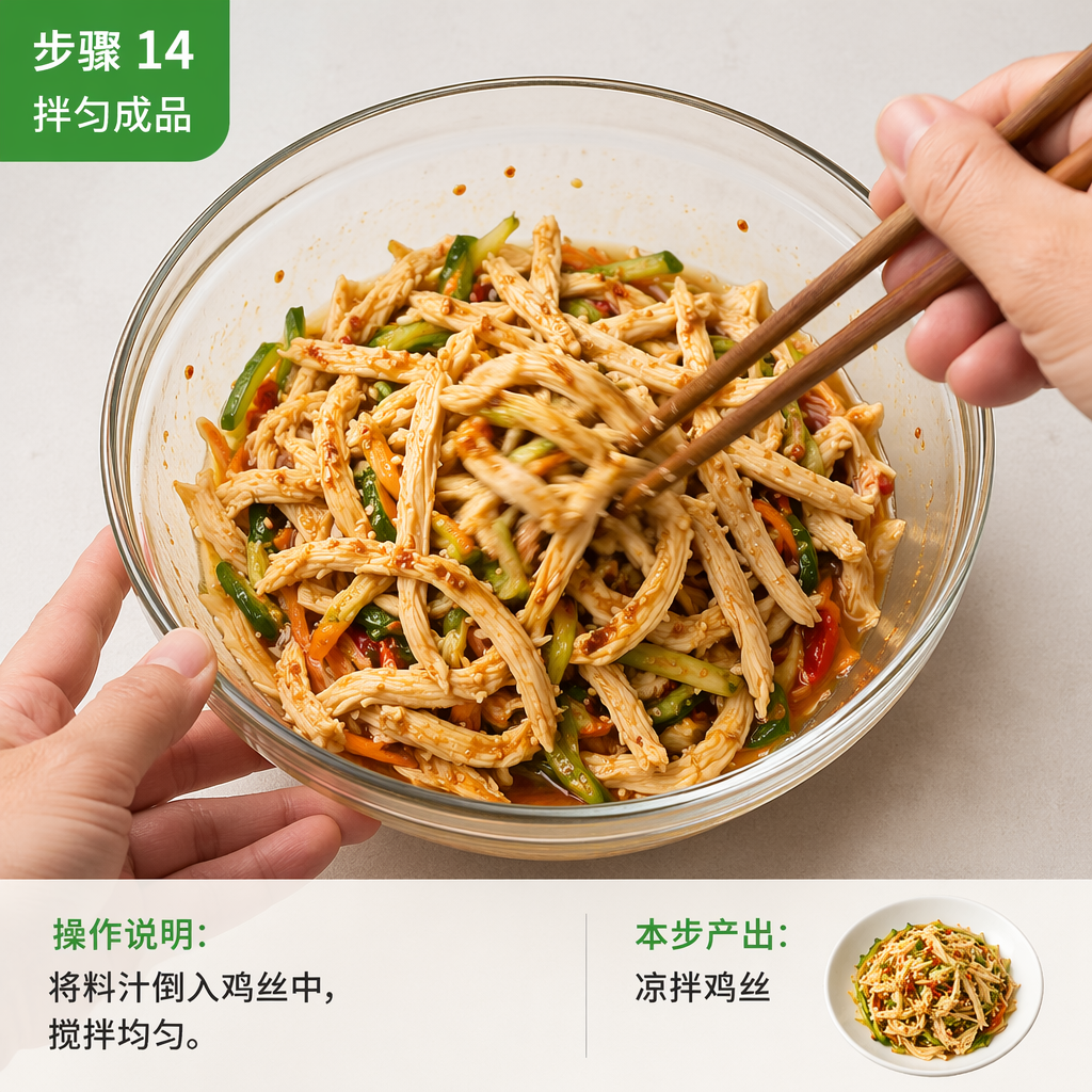 Step 14: Toss and Serve