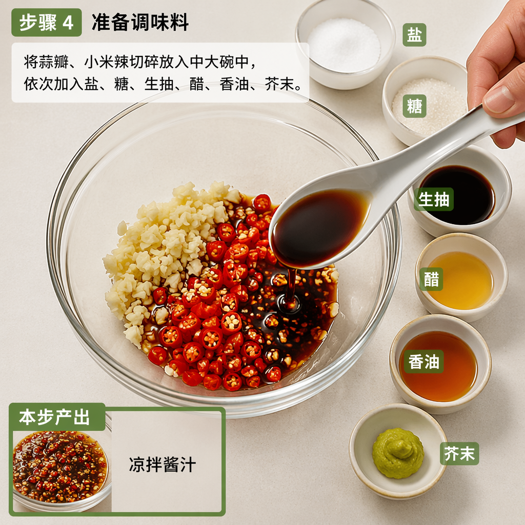 Step 4: Prepare the Seasoning