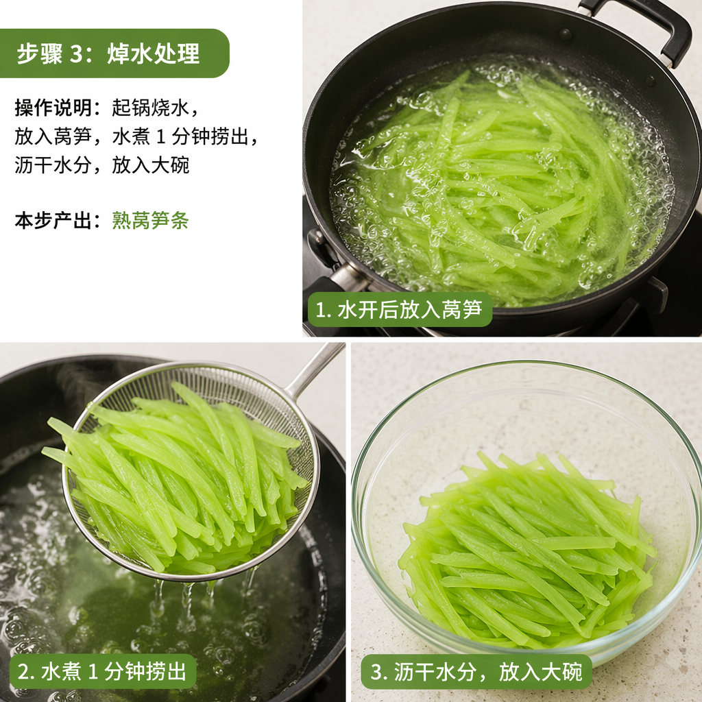 Step 3: Blanch