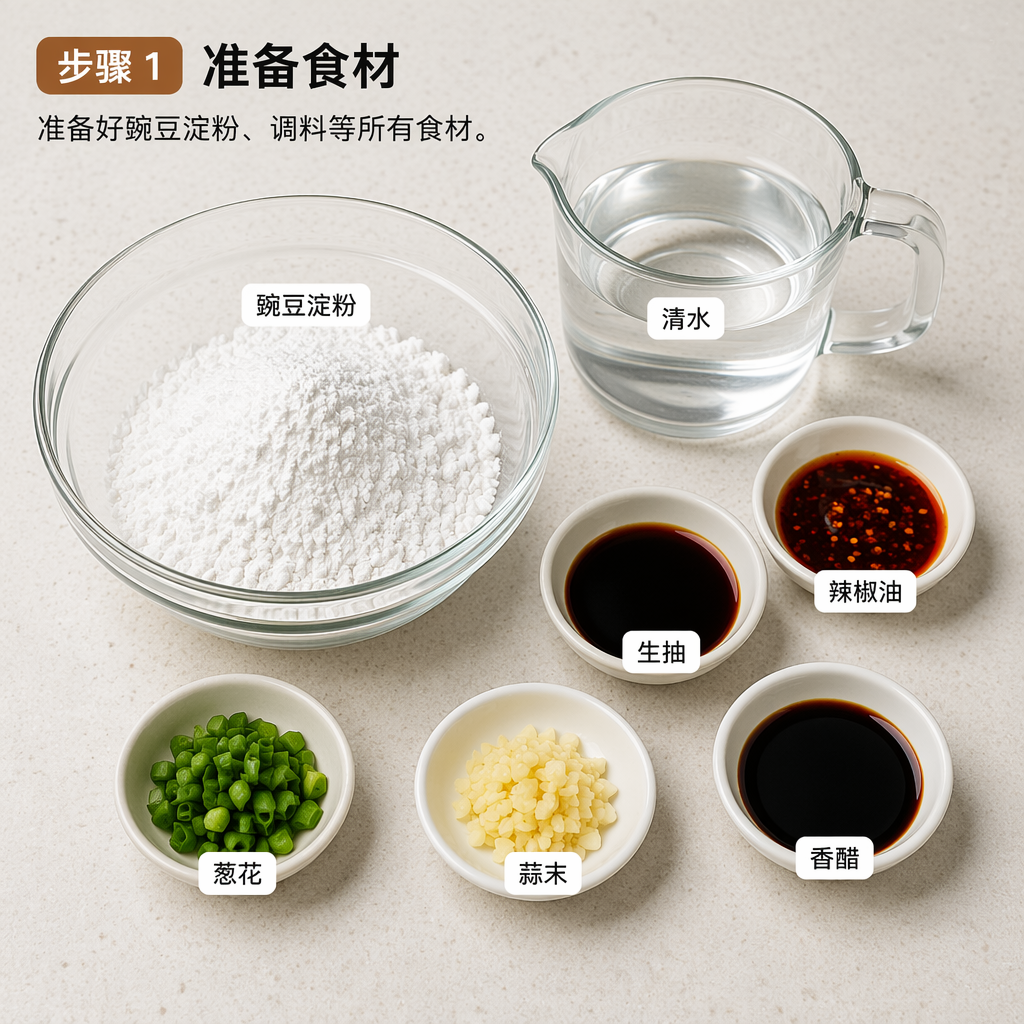 Step 1: Prepare Ingredients