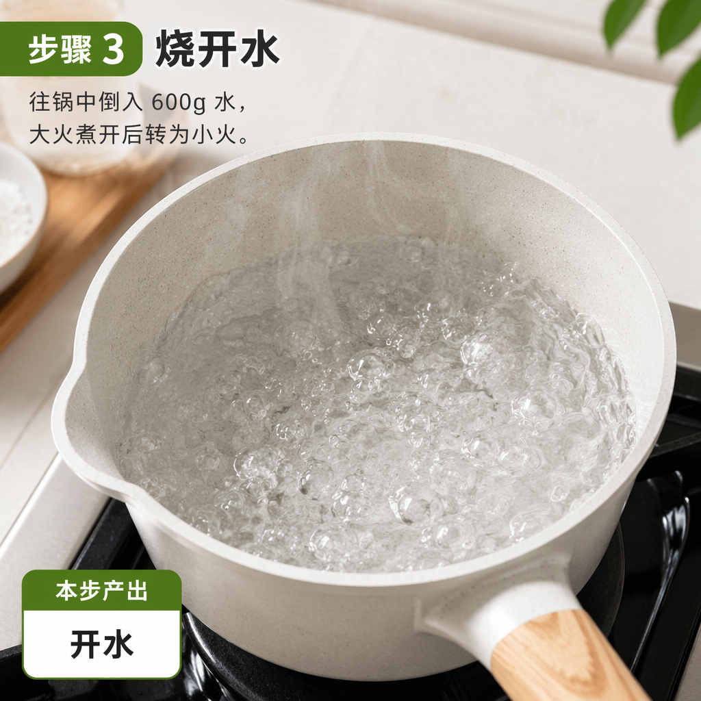Step 3: Boil Water