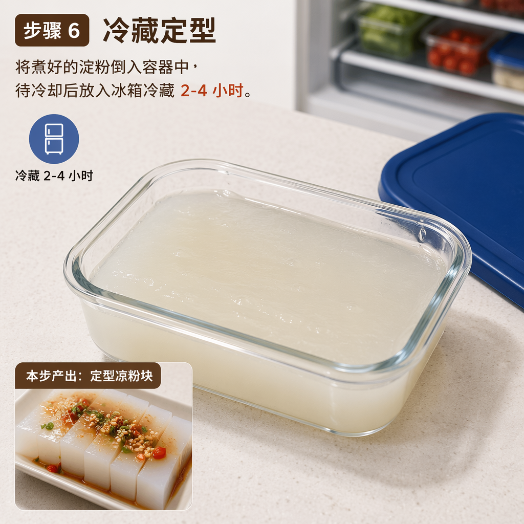 Step 6: Refrigerate to Set