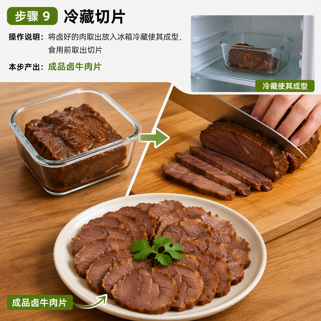 Step 9: Chill and slice