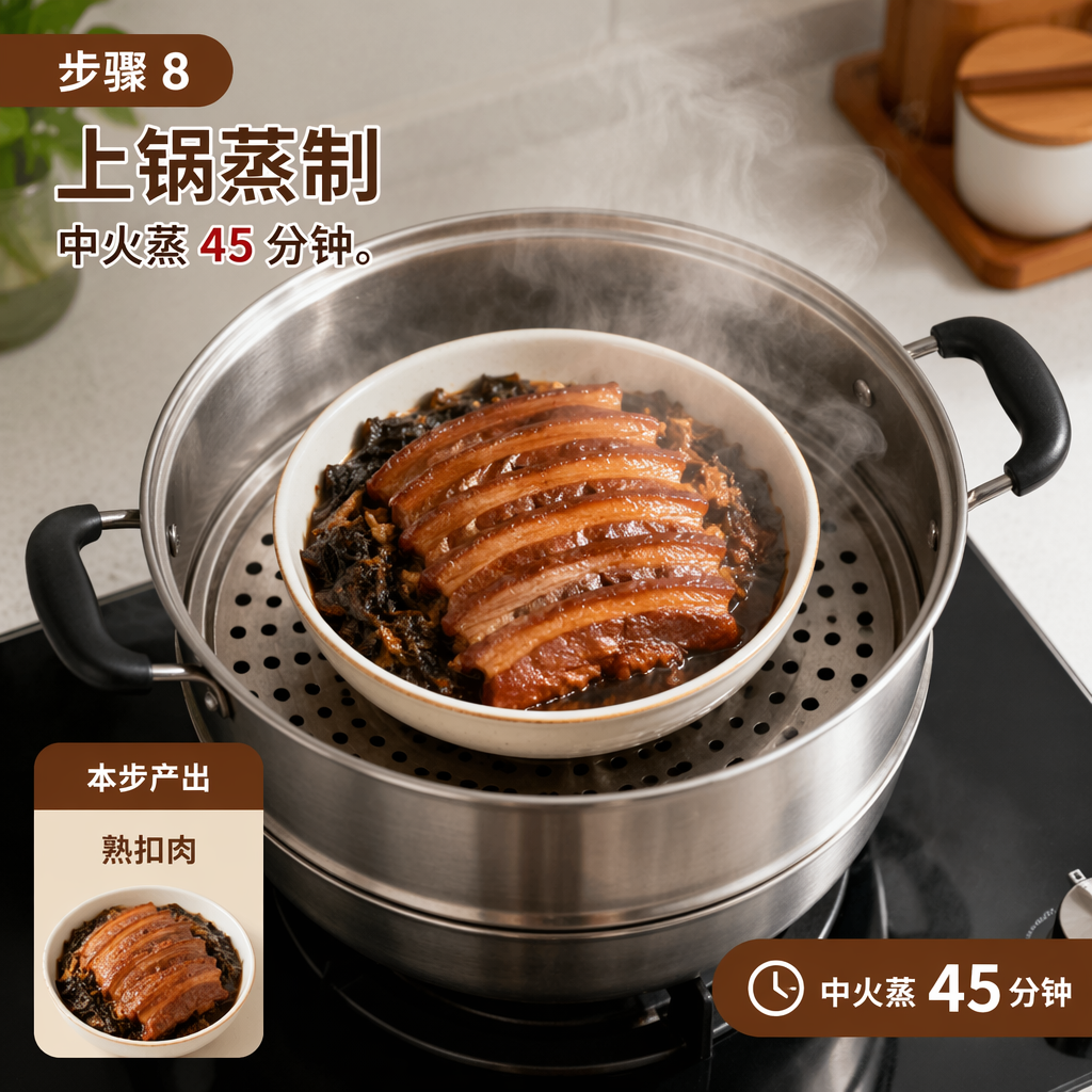 Step 8: Steam
