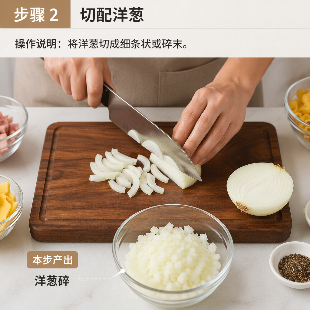Step 2: Chop the Onion