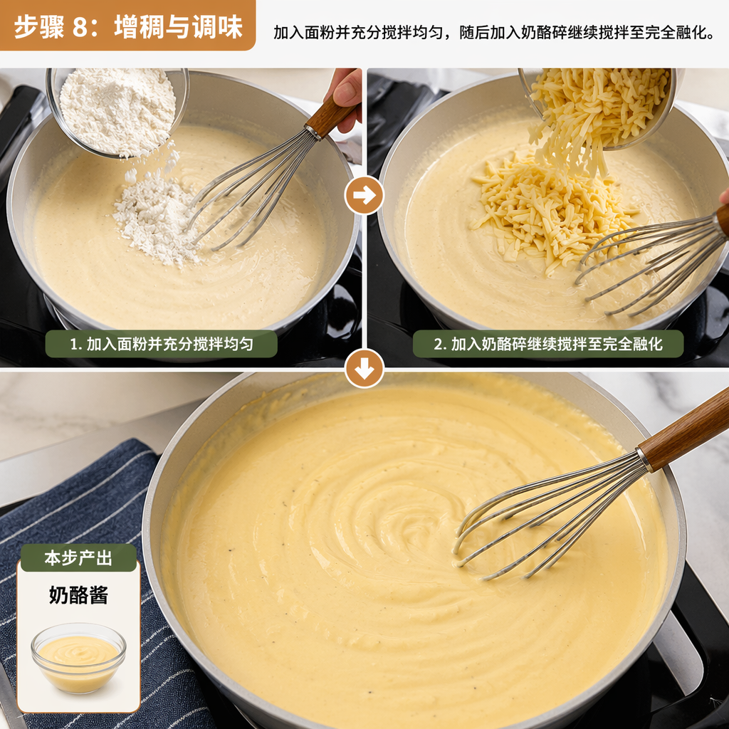 Step 8: Thicken and Season