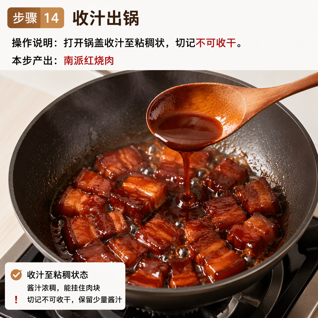 Step 14: Reduce Sauce and Serve