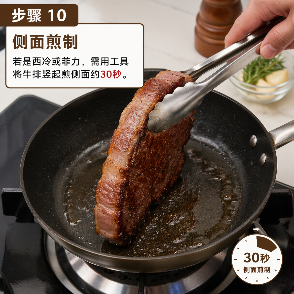 Step 10: Sear the Edges
