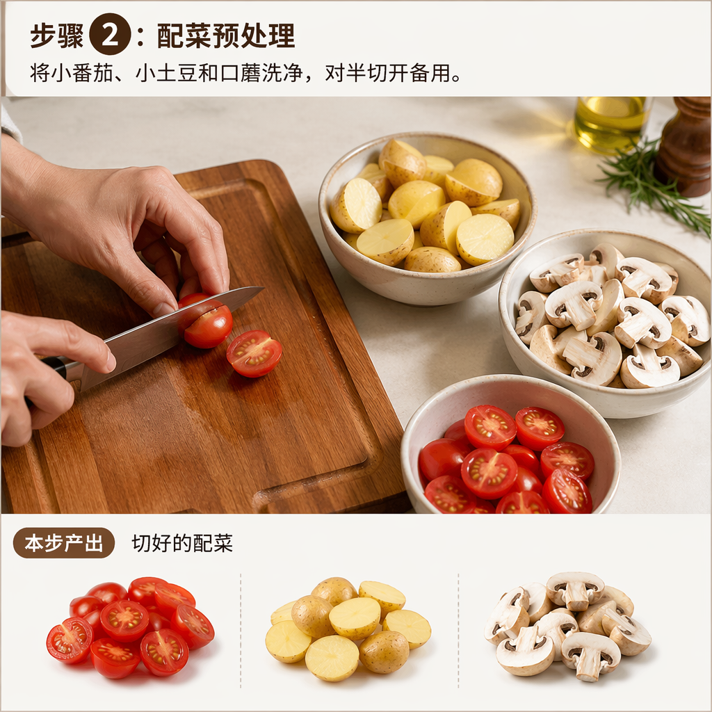 Step 2: Prep the Sides