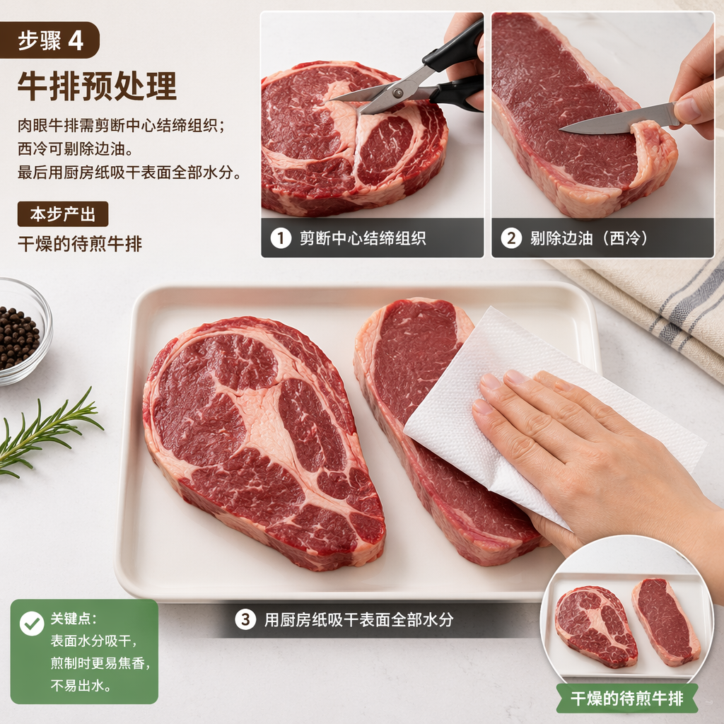 Step 4: Prep the Steak