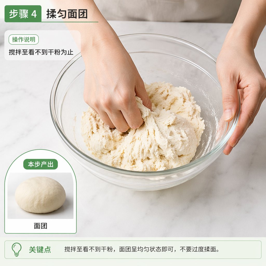 Step 4: Mix the Dough
