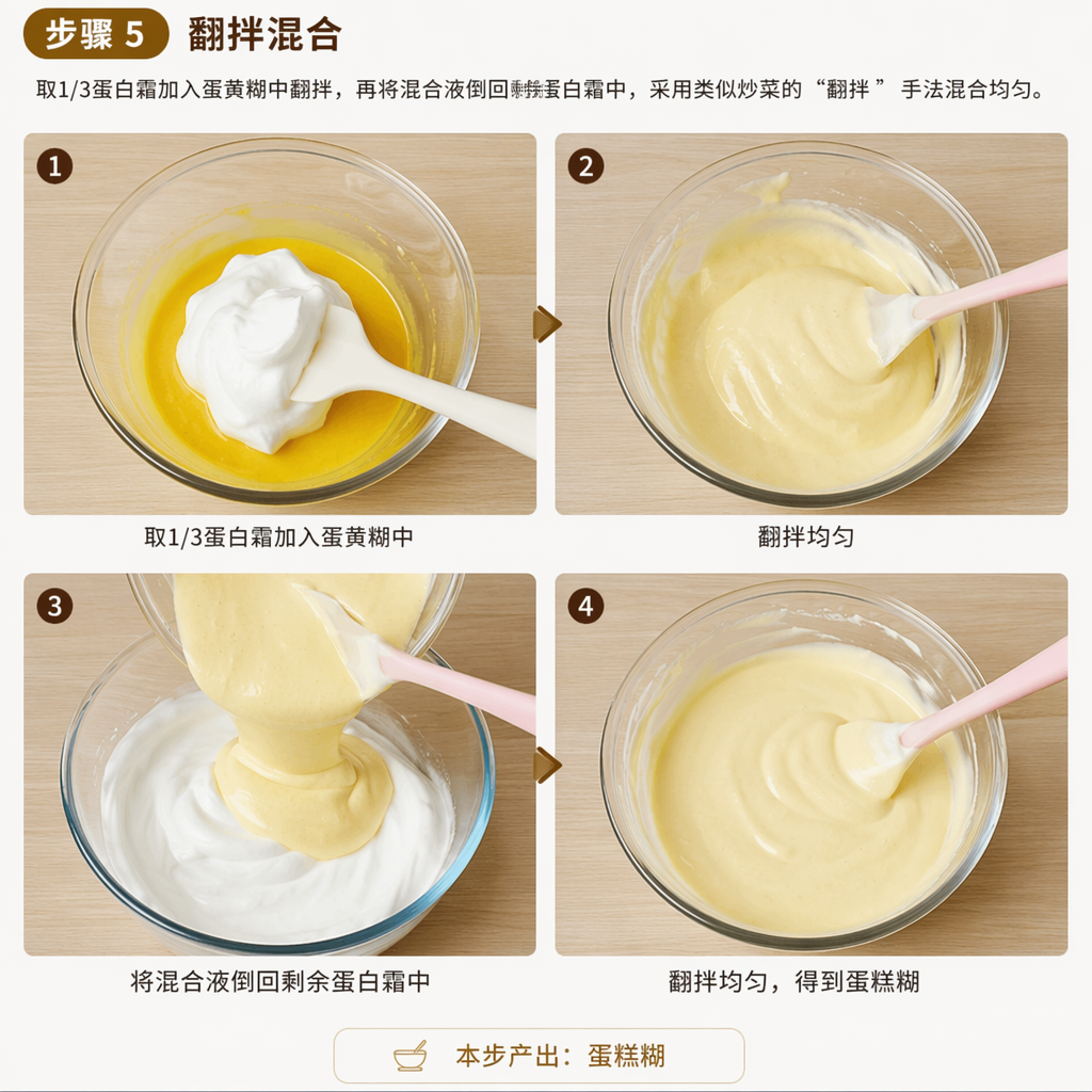 Step 5: Fold and Combine