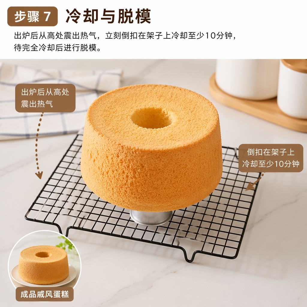 Step 7: Cooling and Unmoulding