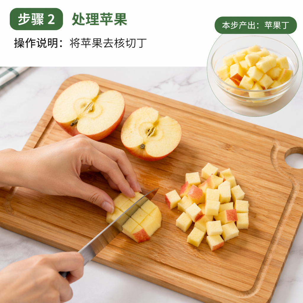 Step 2: Prepare the Apple