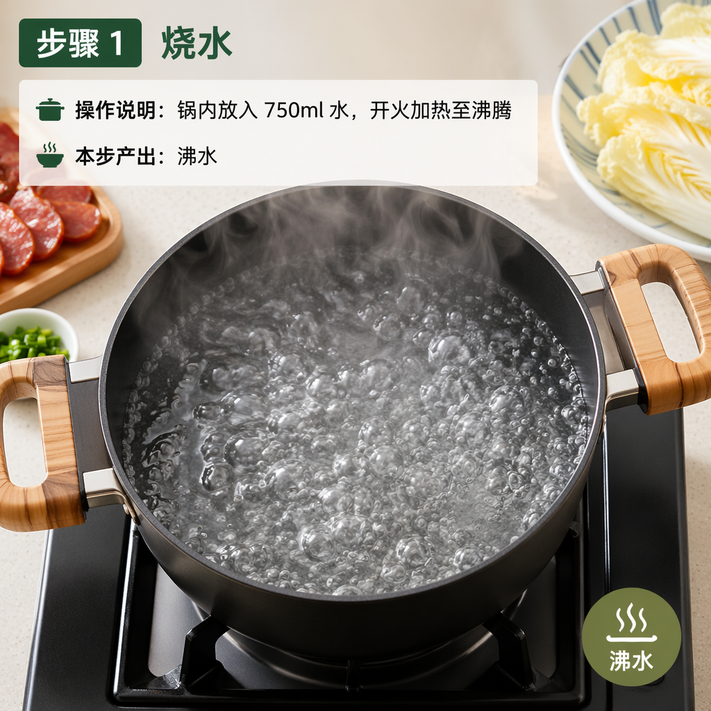 Step 1: Boil Water