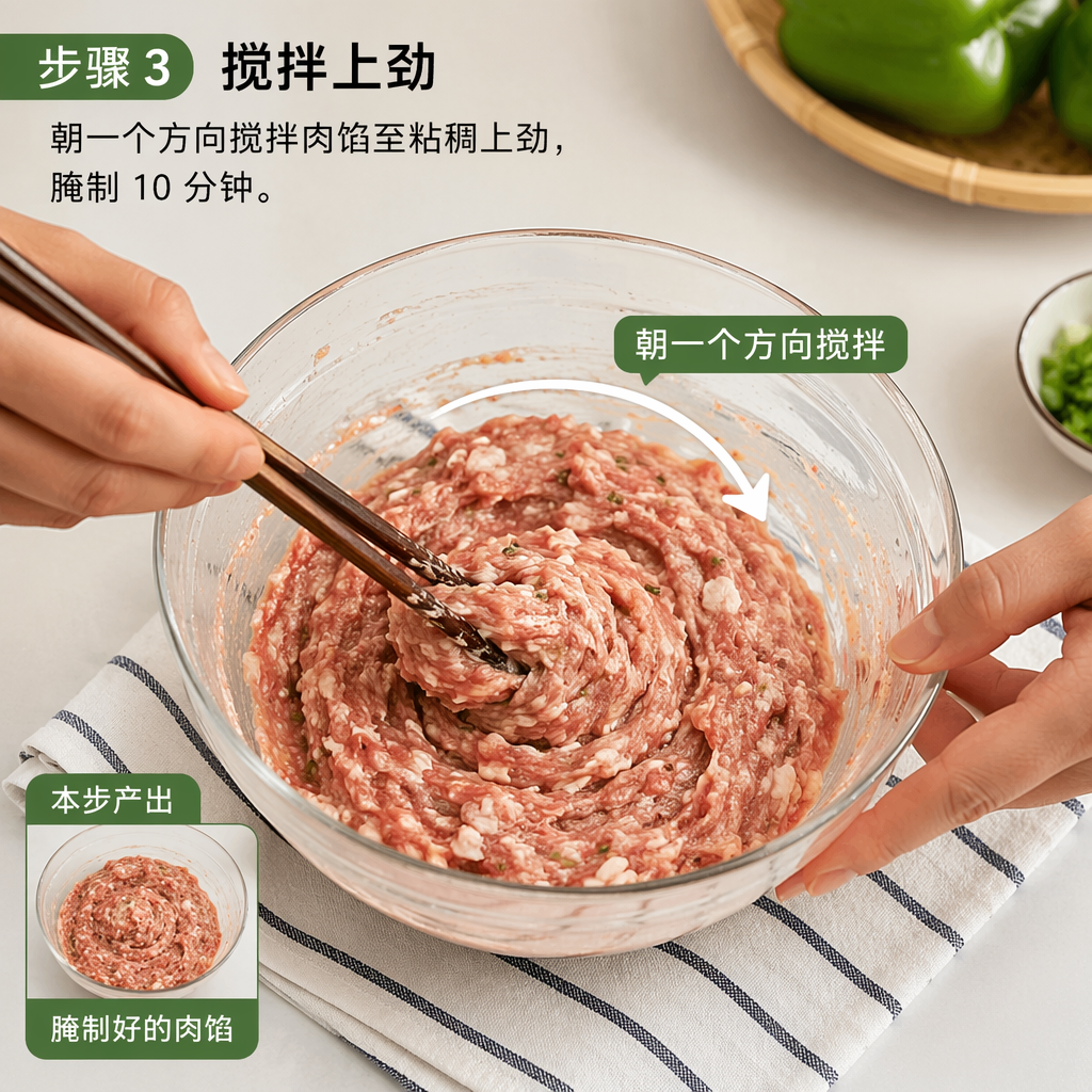 Step 3: Stir to Bind
