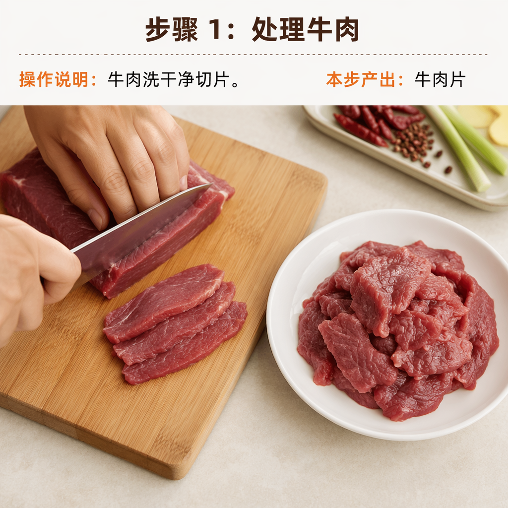 Step 1: Prepare the Beef
