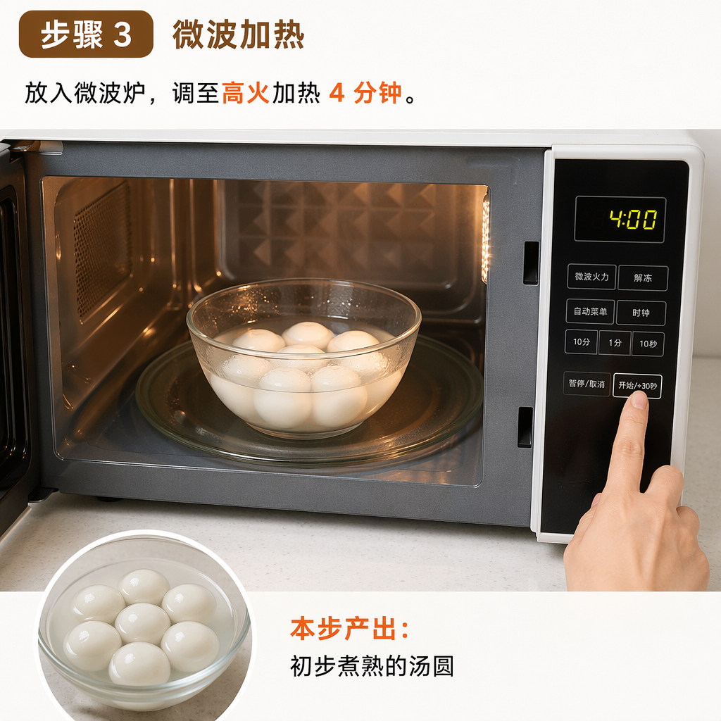Step 3: Microwave Heating