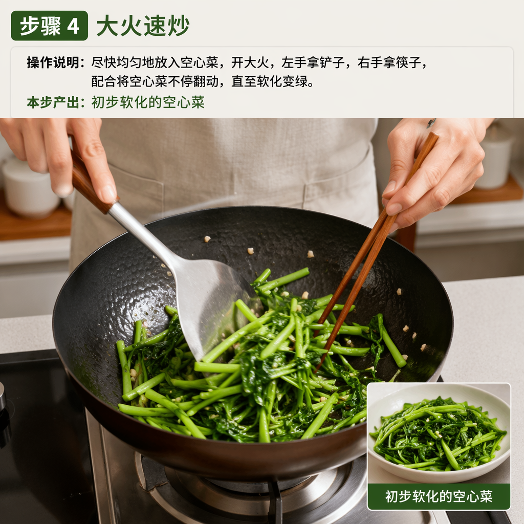 Step 4: High-Heat Quick Stir-Fry
