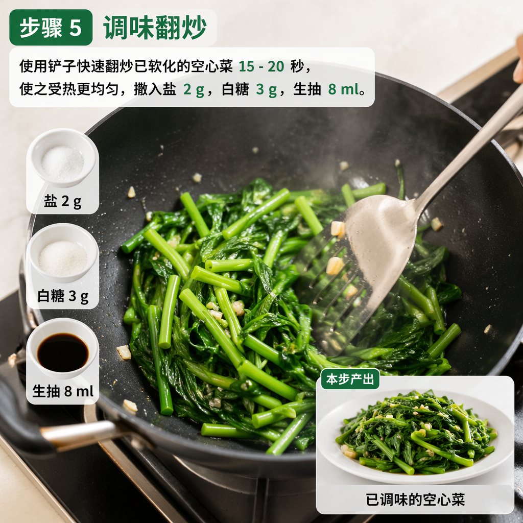 Step 5: Season and Stir-Fry