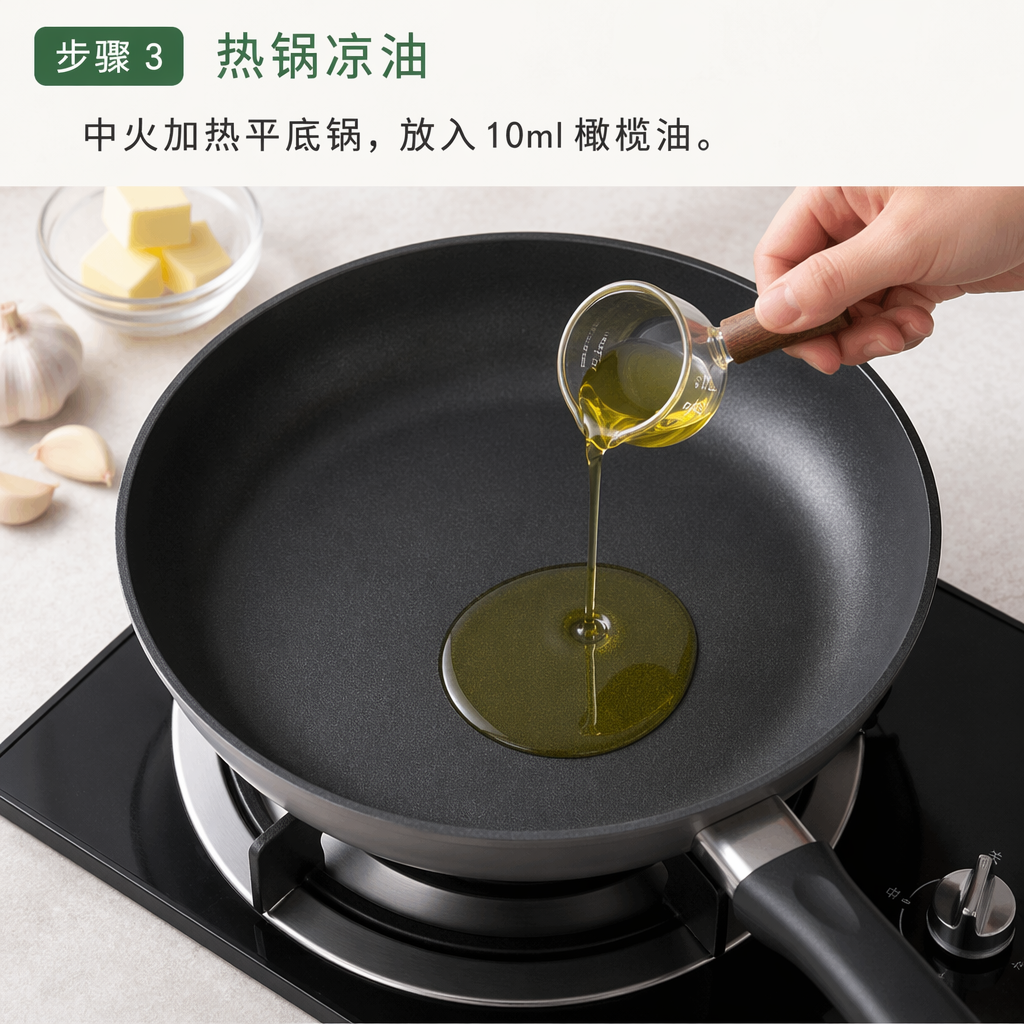 Step 3: Heat the Pan