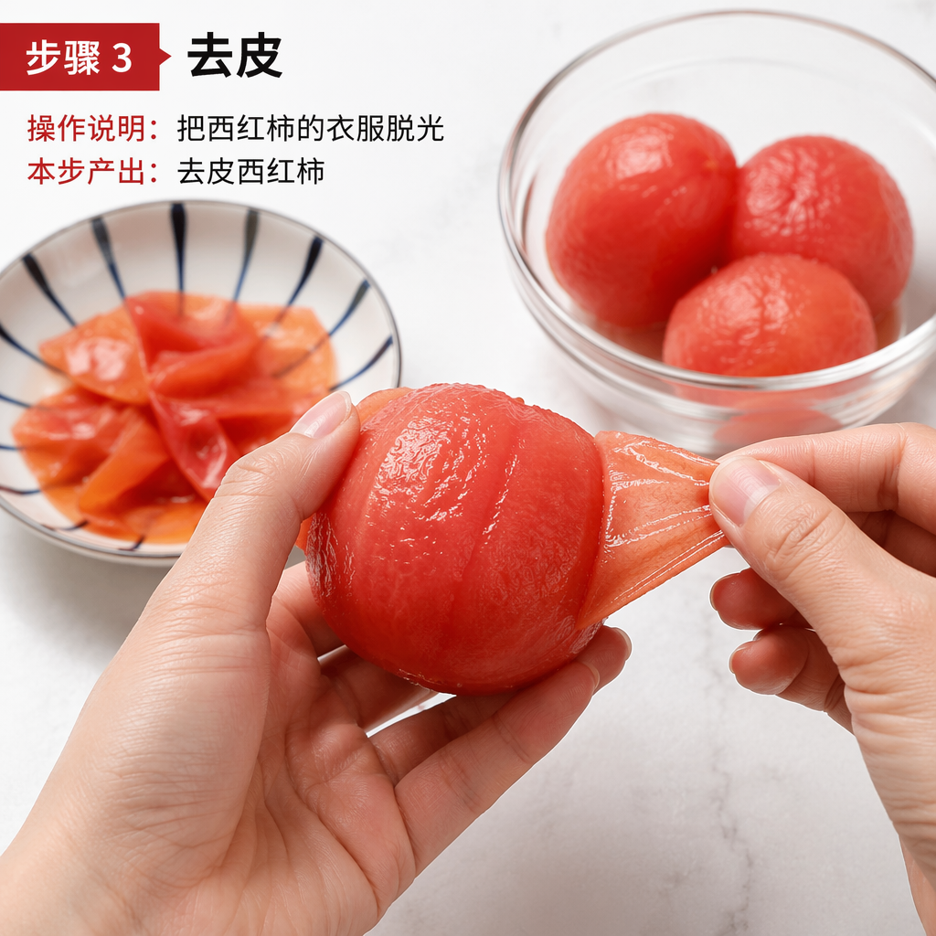 Step 3: Peel