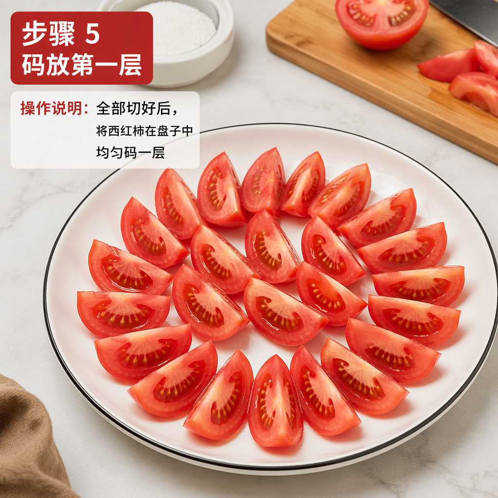 Step 5: Arrange the First Layer