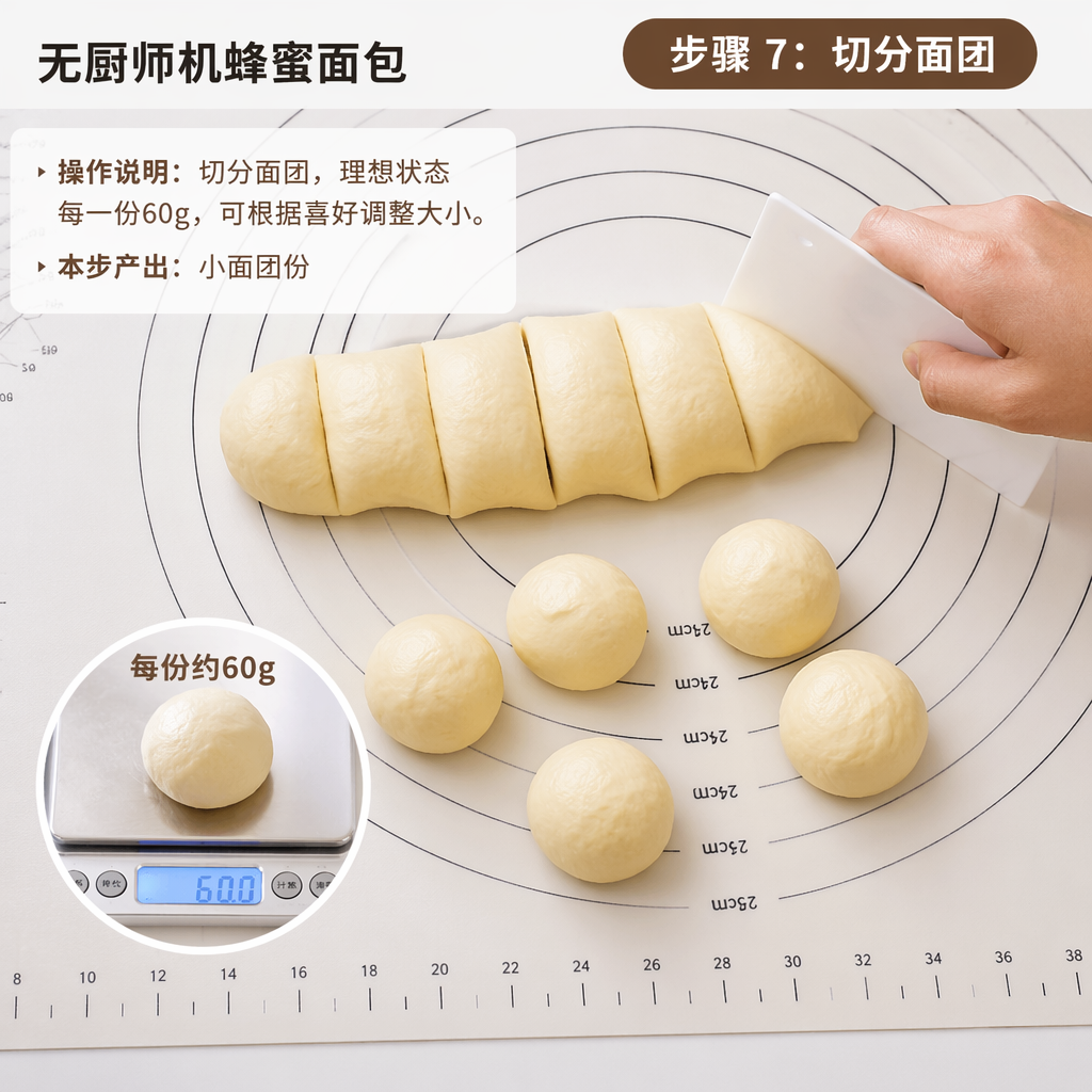 Step 7: Divide the Dough