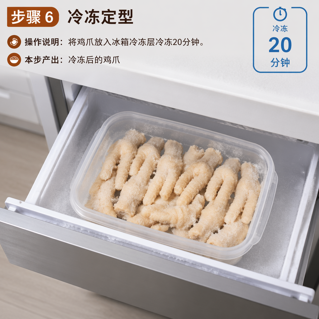 Step 6: Freeze to Set
