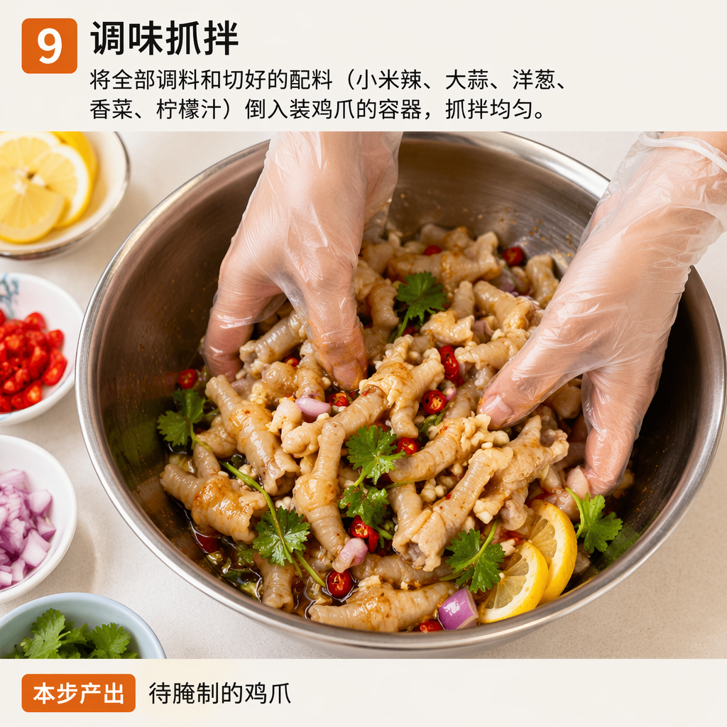Step 9: Season and Toss