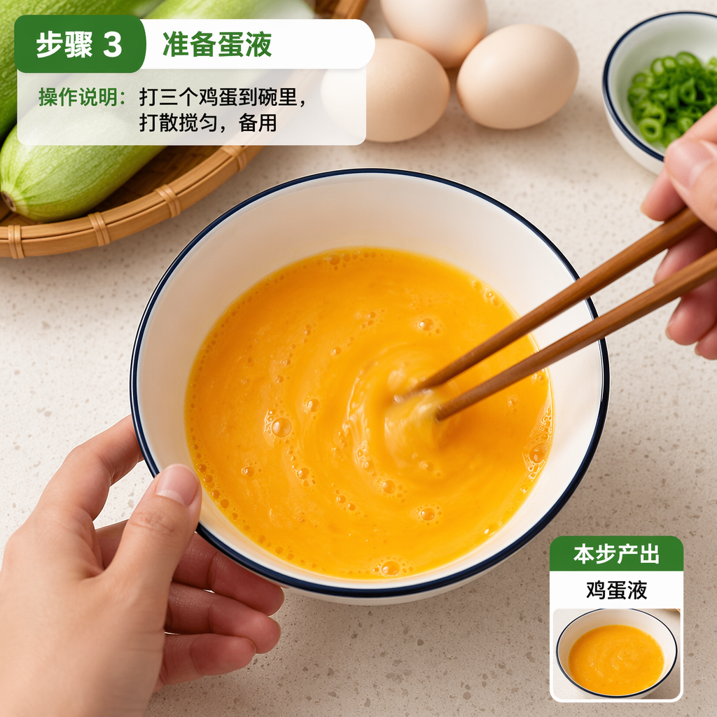 Step 3: Make the Egg Mixture
