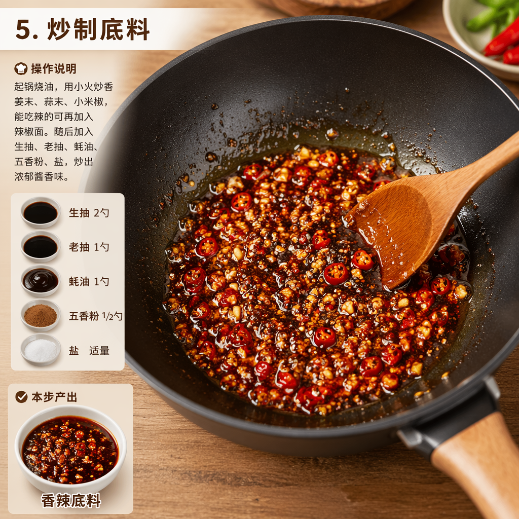 Step 5: Stir-Fry the Base
