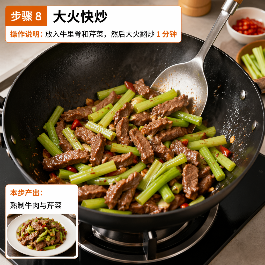 Step 8: Stir-Fry Over High Heat
