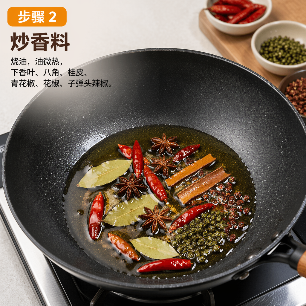 Step 2: Fry the Spices