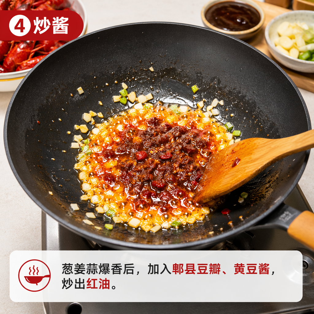 Step 4: Fry the Sauce