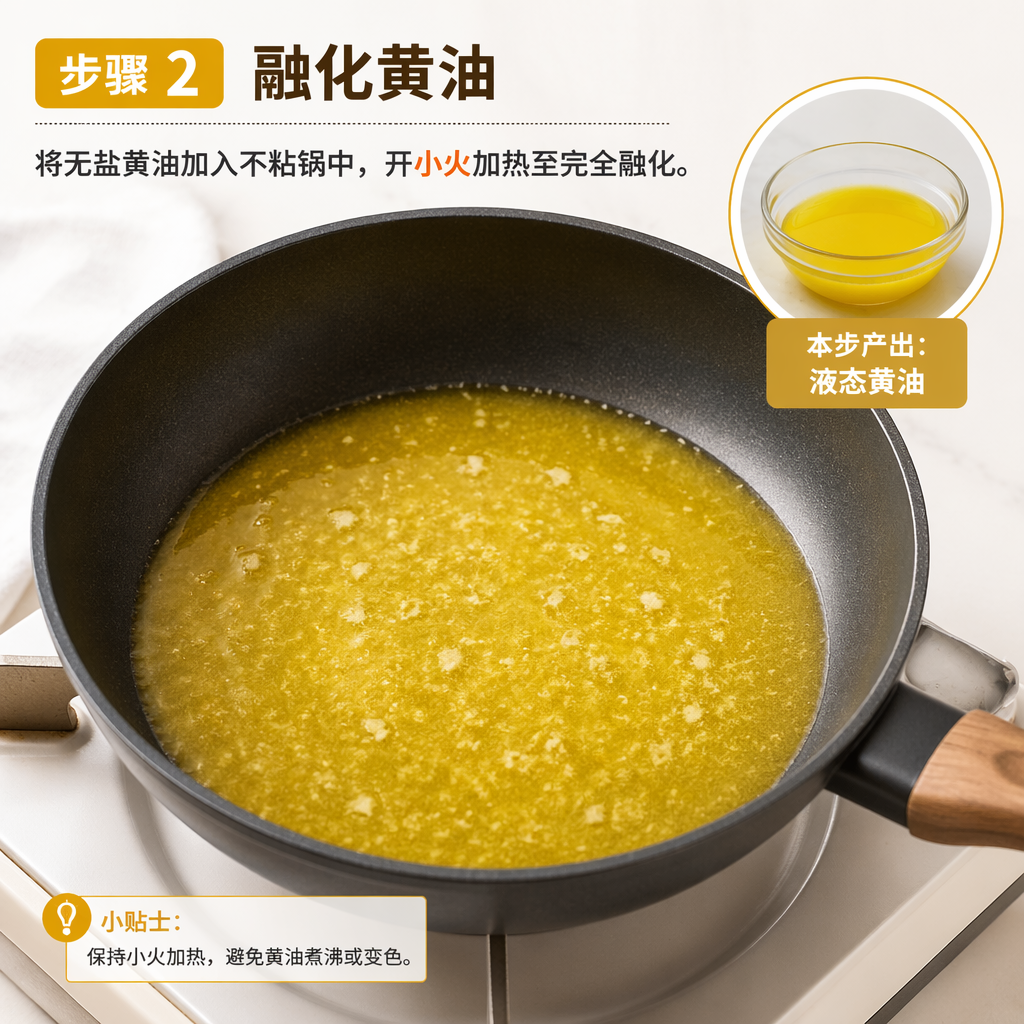 Step 2: Melt the Butter