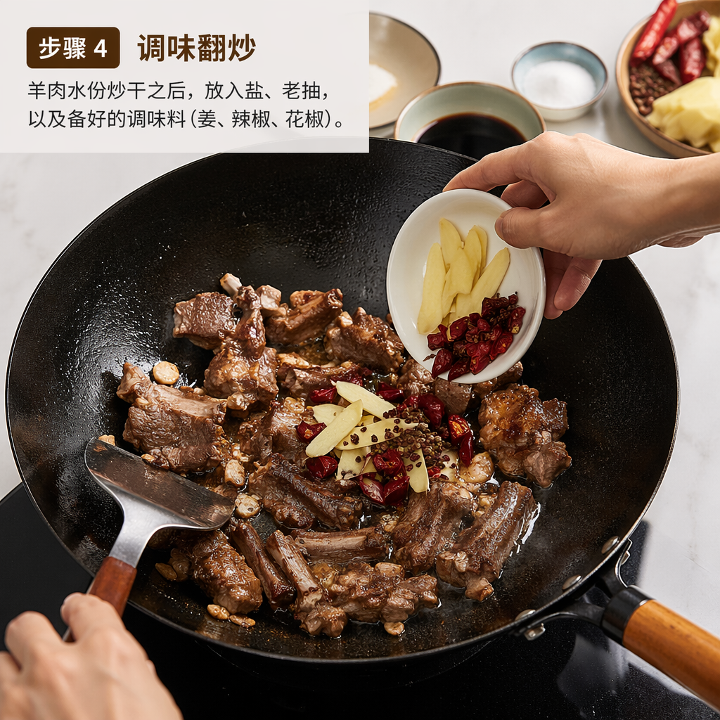 Step 4: Season and Stir-Fry
