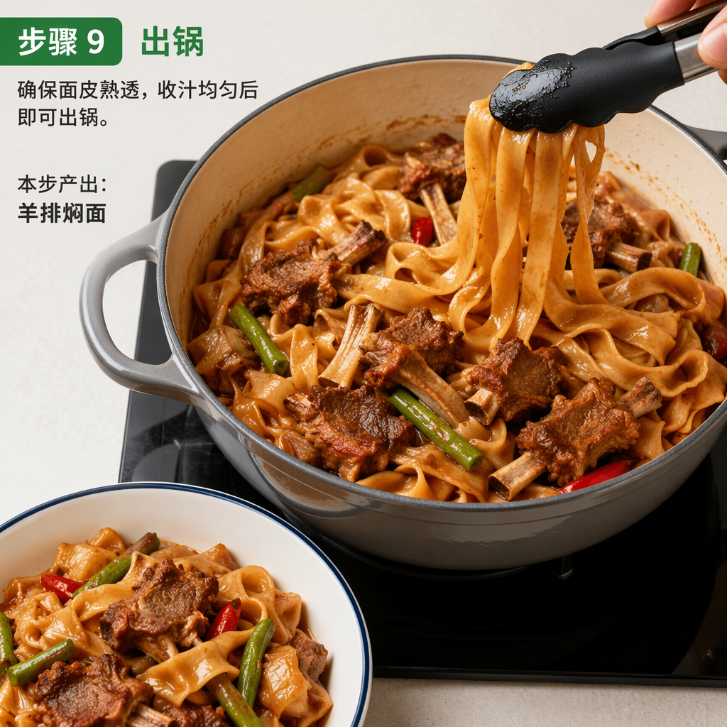 Step 9: Finish and Serve